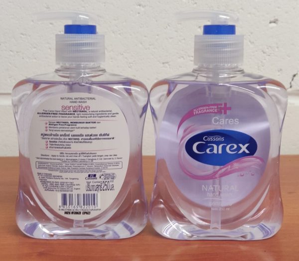 Carex Handwash 250ml Sensitive