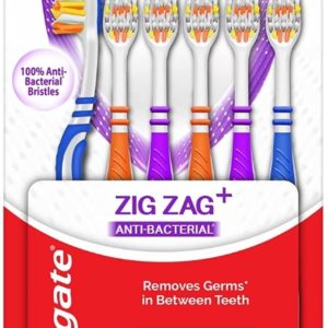 Colgate ZigZag Toothbrush for Deep Inter dental Clean with multi angle zig zag bristles