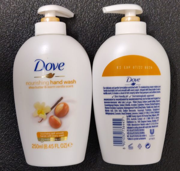 DOVE HAND WASH 250 ML X 12 SHEA BUTTER