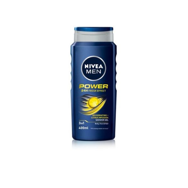 Nivea Men Power 3in1 Shower Gel 400ml