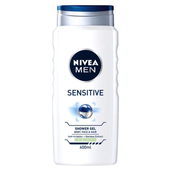 Nivea Men Sensitive 3in1 Shower Gel 400ml