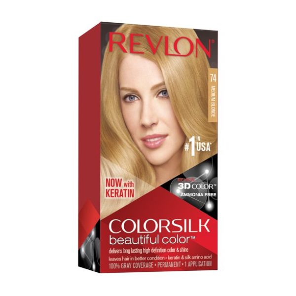 Revlon Colorsilk Medium Blonde (#74) Haircolor