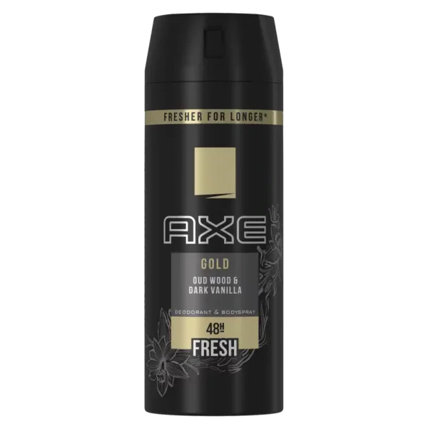 Axe Body Deodrant Spray Gold 150ml