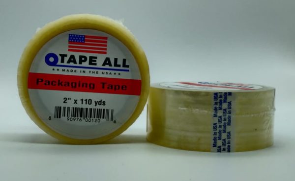 Tape All Clear Packing Tape - 2\" x 110 yds