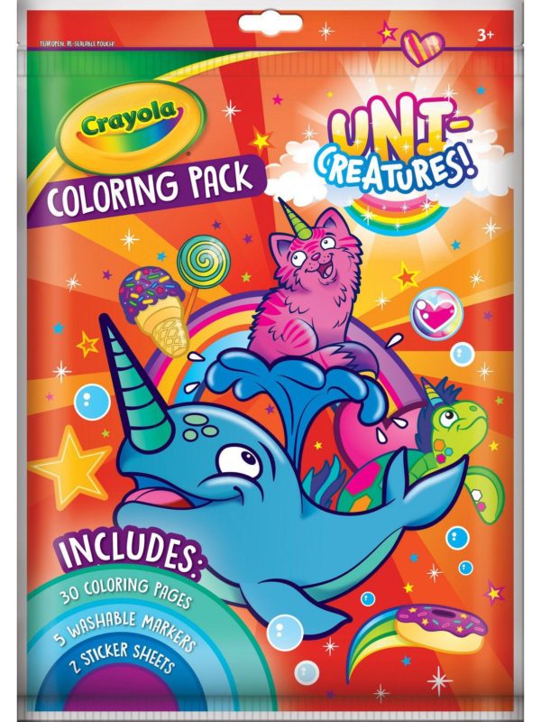 Crayola Uni-Creatures Big Coloring Pack